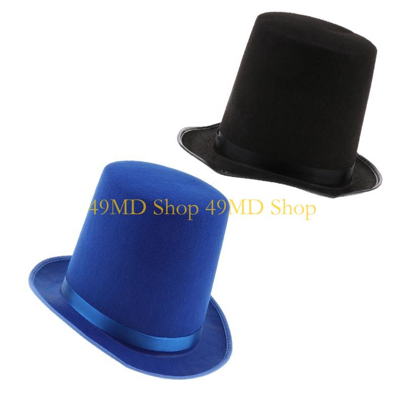 49MD Black Top Hat Bowler Top Hat Magician Top Hat Magician Performed Hat Stage