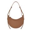 Borsa a Mezzaluna, Design di Nicchia, Borsa a Spalla Singola a Tracolla, Borsa a Sella in Pelle da Sottobraccio