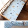 Baby Crib Fitted Sheet For Newborn Soft Cotton Bed Cot Mattress Cover With Rubber 130x70cm