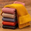 Verdickte Wollplüschsocken, warme Thermosocken für den Winter, Schneestiefelsocken für Damen und Herren, weiches Samtvlies, lange Socken für den Heimboden, Schlafsocken