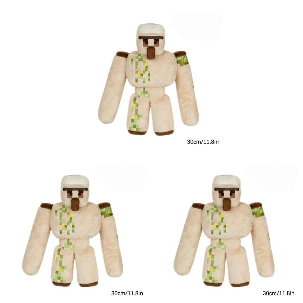 Minecraft Stuffed Animal Soft Plush Toypixel Doll Perfect Bedroom Decor For Kids And Adults