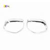 A03E-1Pair Rear View Mirror Rain Visor Shade Cover For Mitsubishi Outlander 2013- Side Mirror Rain Brow Trim Protection Part