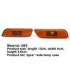 2Pcs Side Marker Light Cover Front Modified Parts ABS Turn Signal Indicator Housing 9188263 9188264 for Volvo S80 99-06