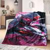 Luminous Gundam Flannel Blanket Warm,Comfortable,Suitable for Bedrooms,Sofas,Beds,Chairs,Picnics,Travel