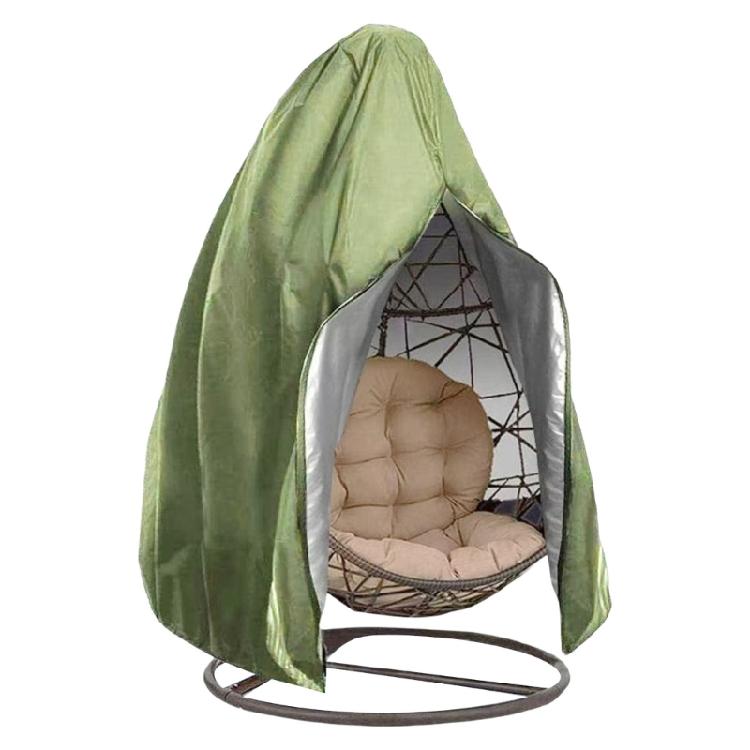 All Weathers Outdoor Hanging Swing Chair Cover 115x190CM Waterproof Eggs Chair Protective Cover for Garden Furniture