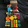 Ensemble de jouets maisonnette en argile pour enfants: Moules à Glace DIY et Kit Créatif Play-Doh