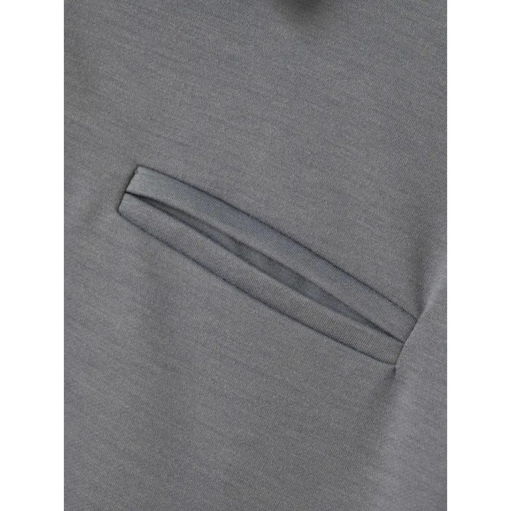 Men's Daily Casual Polo Shirt with Collar Buckle