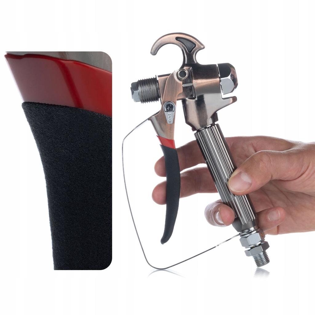 Rosfix Zestaw do Malowania TurboJet TJ1 – Pistolet Malarski z Dyszą Ultra Spray 517 | Filtry 30 i 60 Mesh | Poradnik Malowania na Email