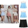 Fashionable Women's Girls High Waist Pleated Tennis Skirt For Casual And Sporty Looks