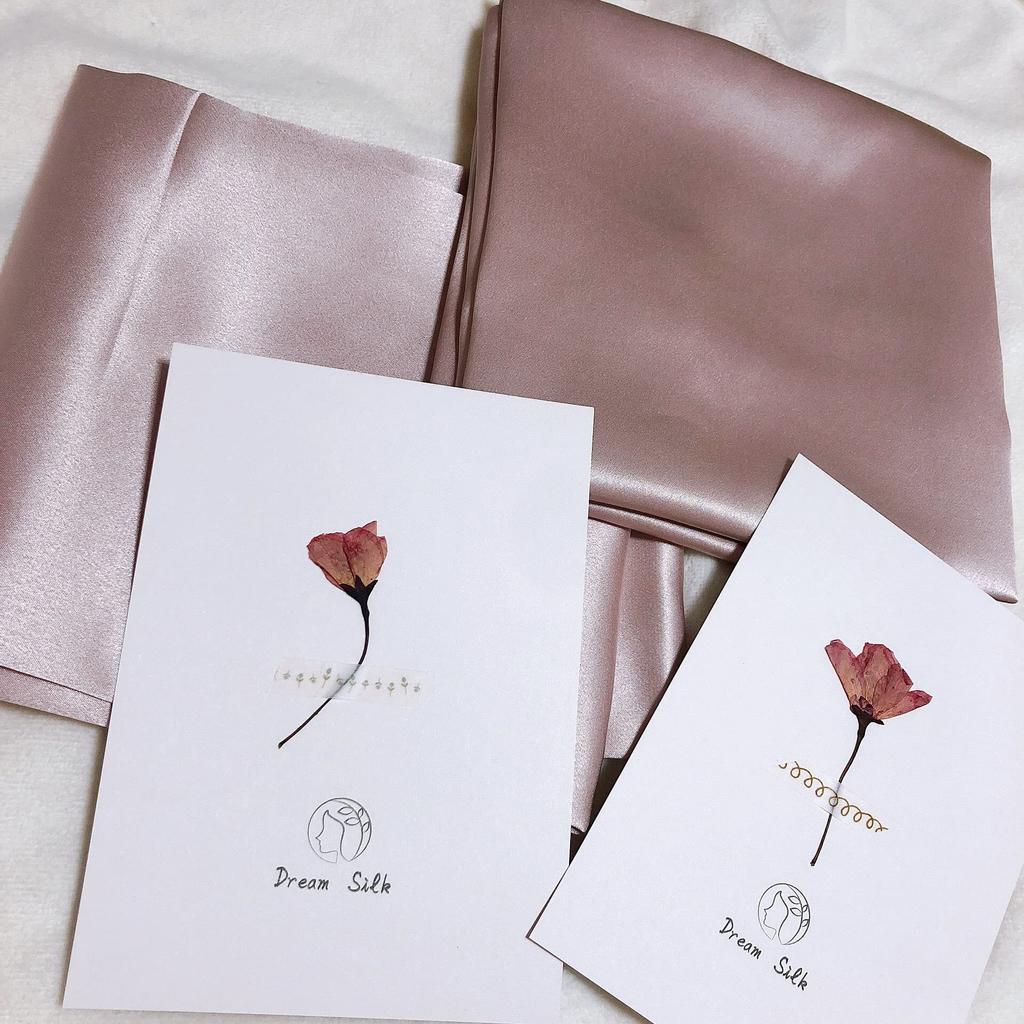 Yumeno Silk Silk Pillowcase with Dried Machine 43 X 63 6A Grade Single Envelope Winter Hair Skin Acne Relief Momme Rose Flowers, Washable, Cm, 100%