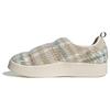 adidas Originals Puffylette Fabric Comfortable Abrasion Resistant Breathable Low Top Casual Shoes Unisex Beige ID6142