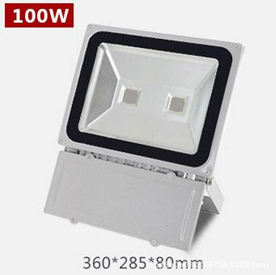LED Backpack Floodlight with Die-Cast Aluminum Housing - Solar-Powered Lawn Light Monitoring Kit
