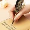 Ancient Quill Dip Pen Quill Feather Pen and Inks Set Calligraphys Writing Pen