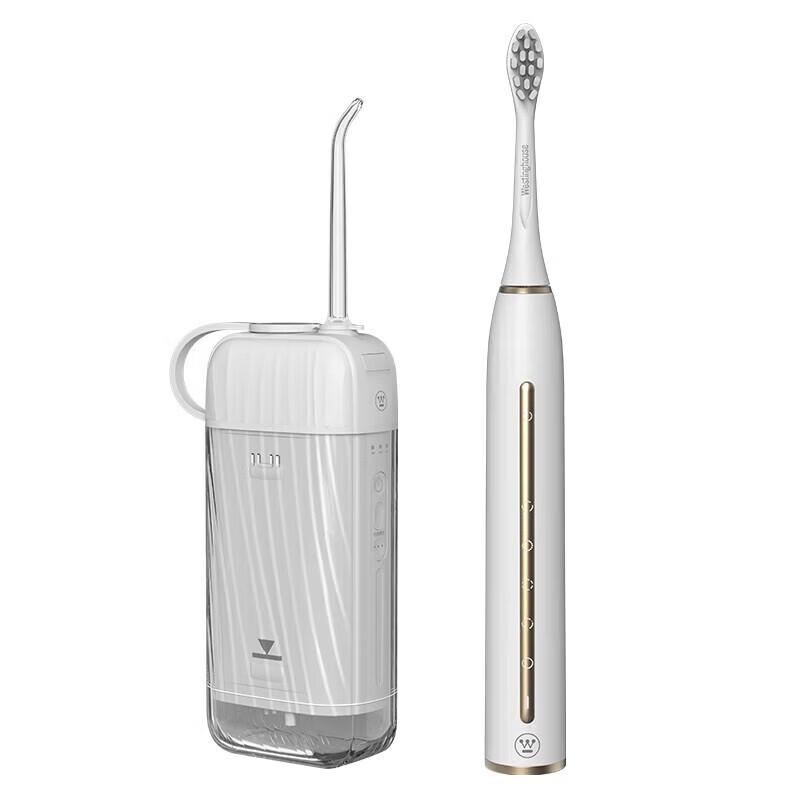 Westinghouse Adult Sonic Electric Toothbrush and Water Flosser Set CN plug (adapter included)