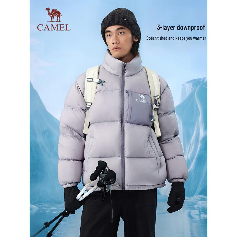 Camel Winter Outdoor Couple s Down Jacket 2XL