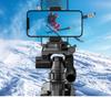 Dual-Position Mobile Phone Holder with Fill Light for Streaming and Photography