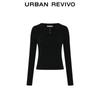 UR Women's Trendy Cut-out Slim-Fit Knit Pullover