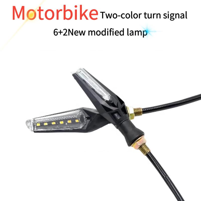 12V Motorcycle LED Dual Indicator Turn Signals