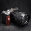 Kompatibel med Sony A7C Mark II A7C2 A7CR kamera eksklusiv plate Retro håndtak i ekte tre Arca standardspesifikasjon [Iborrys] ILCE-7CM2 L-formet ·