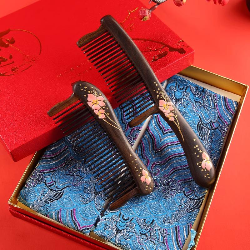 Sandelholzkamm Geschenkbox für Mutter & Freundin: Elegantes Geburtstags-Souvenir