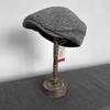 Оригінальний сертифікований чоловічий капелюх Harris Tweed - 100% чиста вовна, теплий, вітрозахисний, кепка-каченя, ретро, кепка-новинар, берет, британський стиль
