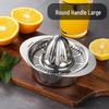 Espremedor de Cítricos Portátil de Aço Inoxidável - Prensa Manual para Limão e Laranja