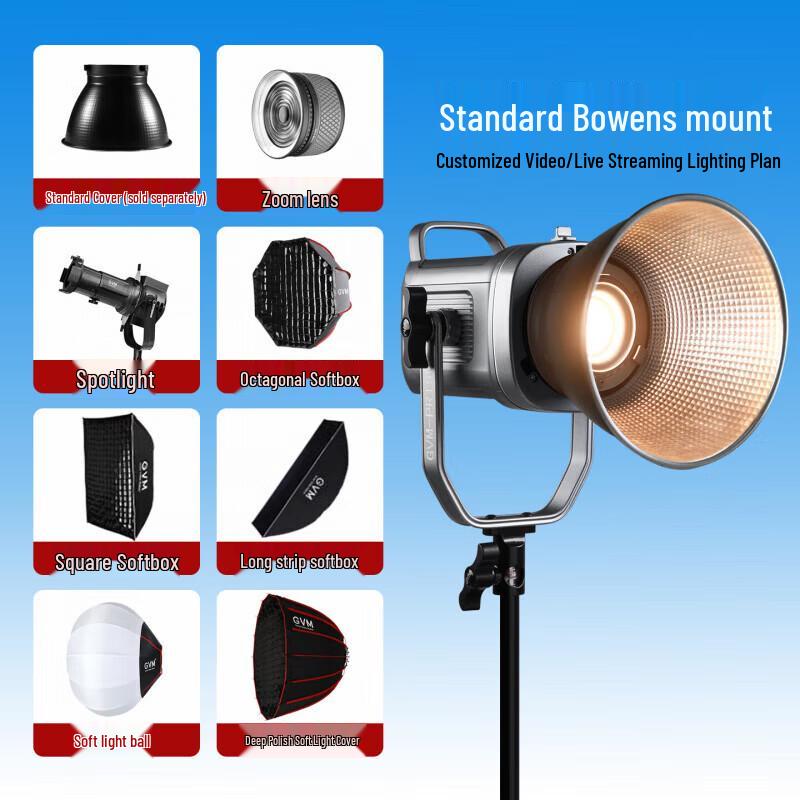 GVM 150W RGB LED Video Light Dual Set