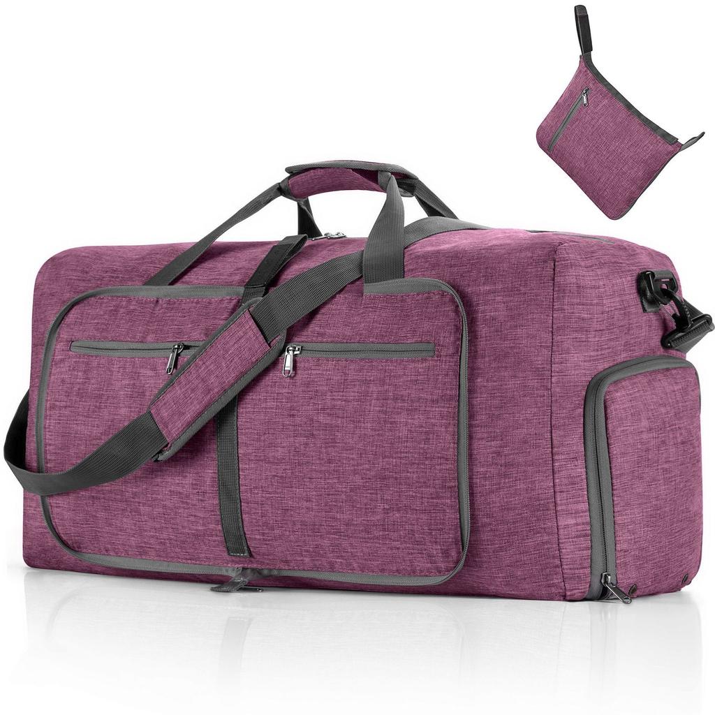 Folding Hand-Held Travel Bag, Sports Bag, Cationic Large-Capacity Fitness Duffel Bag