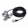 M63K-RB-400 With 5M Cable Silver Car Antenna Bracket Adjustable Angle Hatchback Door Suitable For QTY TYT Mobile Car Antenna Dur