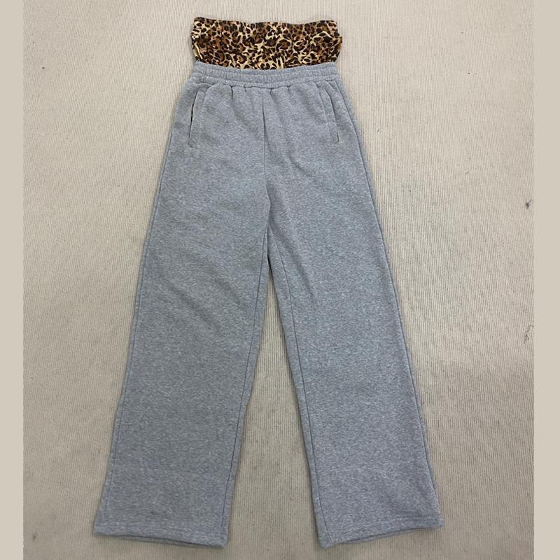 European and American Retro Hip-hop Street Splicing Trend Double Waisted Loose Casual Pants