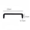 20Pcs 1: 12 Dollhouse Miniature Furniture Accessories Handle Model Doll House Decor Diy Accessories Toy