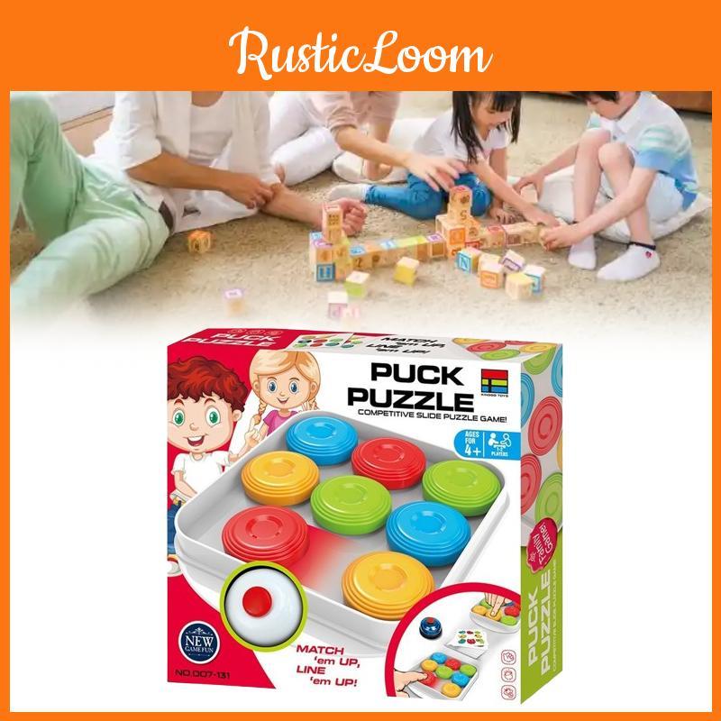 Intelligent Puck Puzzle Plastic Toy Multiplayer Interactive Board Gift Game