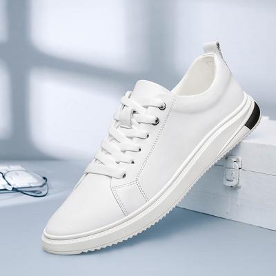 Brand Men'S Shoes Classic Fashion Genuine Leather Shoes Men Sneakers White Casual Shoe High Quality Casual Shoes Outdoor Flats