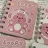 Loopy A7 Coil Notebook Mini Portable Notebook Notepad Diary Sketchbook School Stationery Supplies Back To School Kids Gift