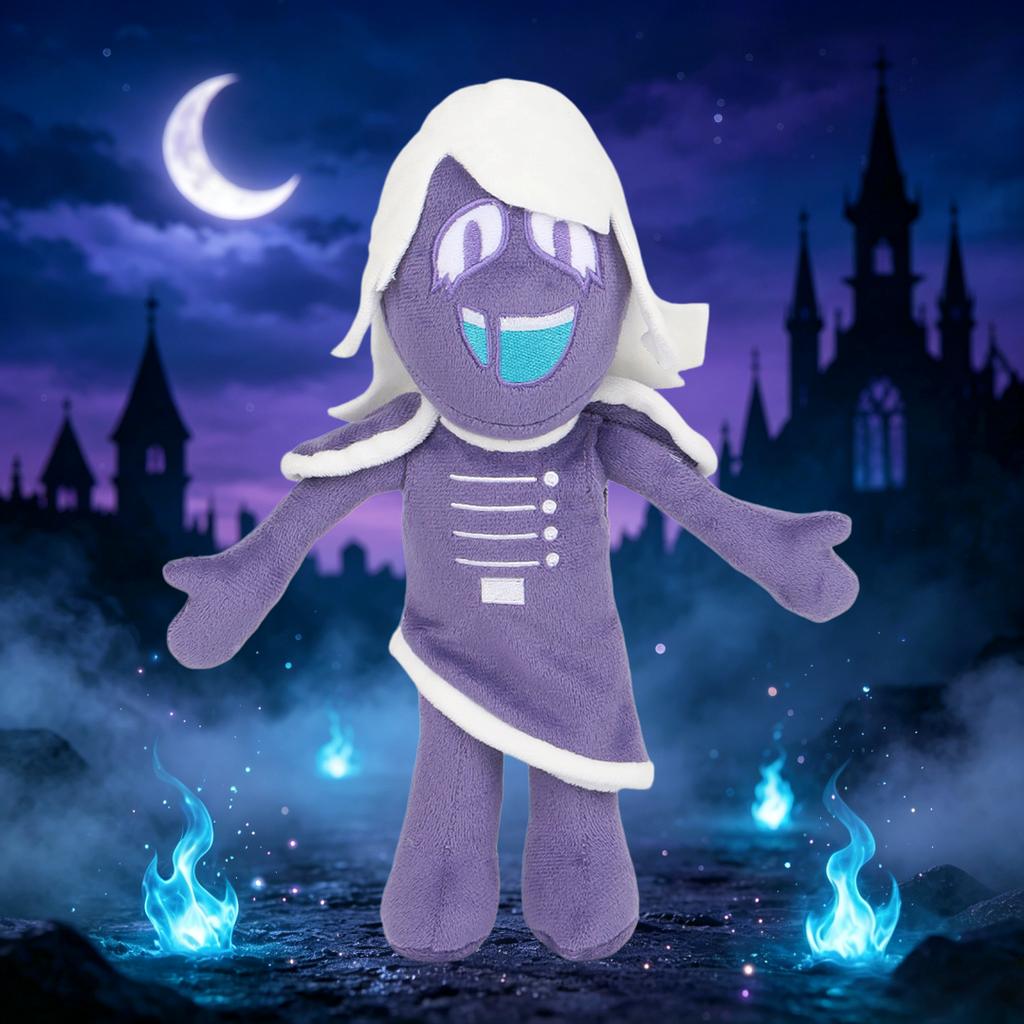 Deltarune Rouxls Kaard Plüschtier Deltarune Spiel Merch Weicher Kuscheliger Plüsch für Fans Sammlerstück Geburtstag Weihnachten Geschenk Heimdeko