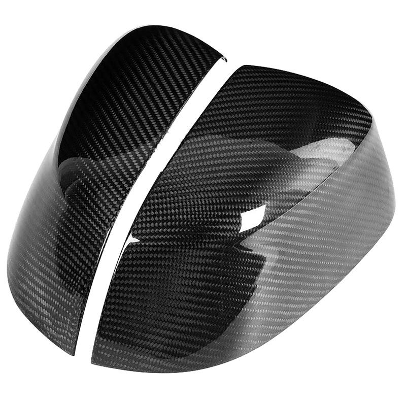 Carbon Fiber Rear View Mirror Cover, Car Side Mirror Cap Cover Fit For BMW X3 G01 X4 G02 X5 G05 X7 2018