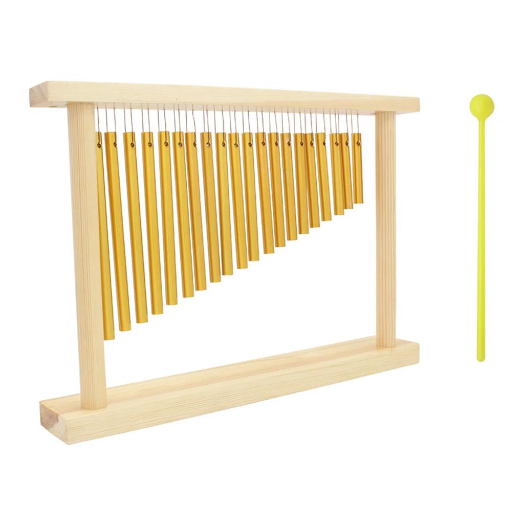 IRIN 20 Note Chime with Mallet for Ornament Classroom Office Decoration Stage Wind Chimes Pro Percussion Instruments Accessories