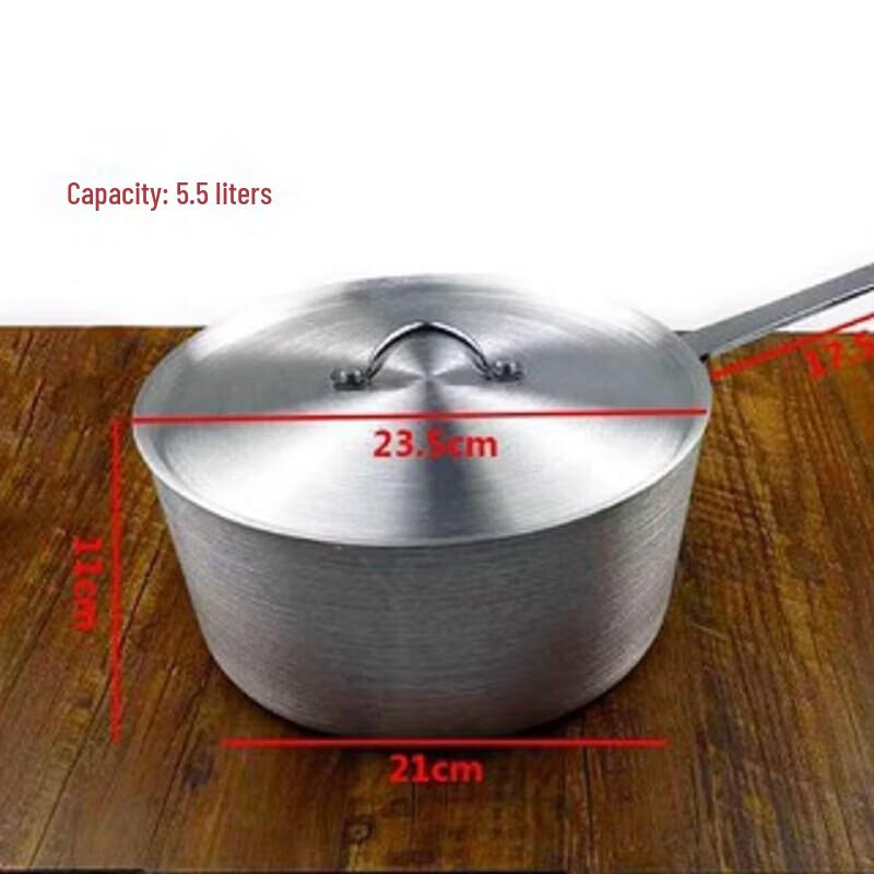 Wutuo Single Handle Flat Bottom Saucepan Set
