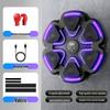 Bluetooth Smart Music Boxing Target Wall with Light-up Features and Gloves for Stress Relief and Fitness