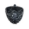 1PC Halloween Punk COS Anime Mask Ghost Step Street Dance Willow Spike Stage Performance Men's Half Face Watchdog Mask