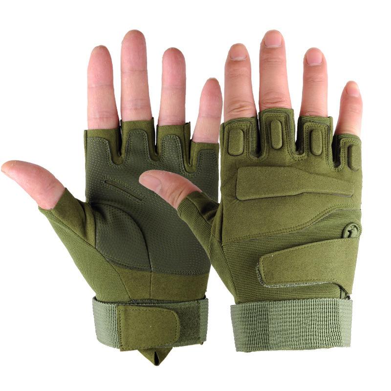 Men's Boxing Special Forces Training Physical Fitness Outdoor Cycling Sports Anti slip Half Finger Tactical Gloves