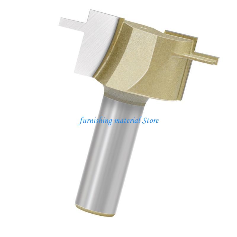 Y5GD Industrial 1/2Inch Shank Router Bit Cutter Superior Wear Resistance For Soft Metal Precise Metal Milling Tasks