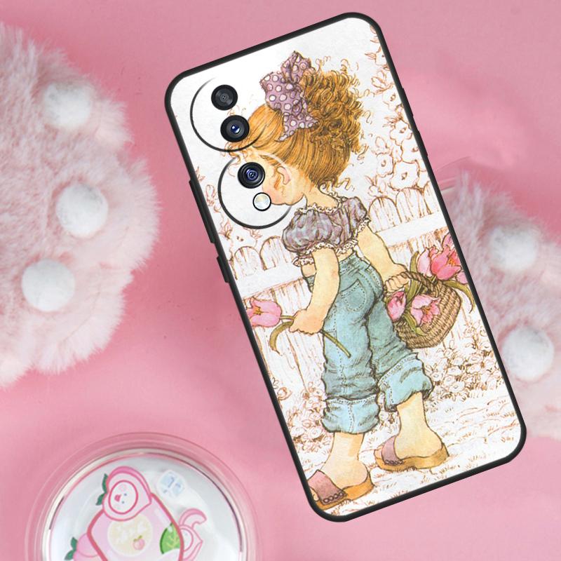Sarah Kay Case For Honor 200 Pro 50 70 90 Lite X9b X9a X8b X8a X8 X9 X9c Honor Magic 7 6 5 Lite Cover