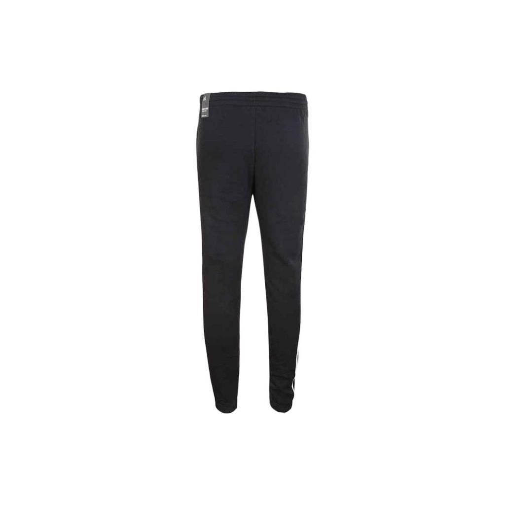 Adidas Knit Fleece-Lined Joggers Men Bottoms Black BR4083