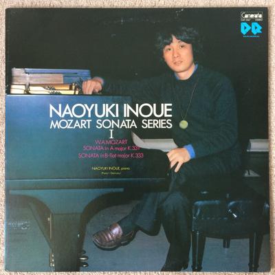Disque LP NAOYUKI INOUE - Mozart: Série Sonata 1 CMT1067 CAMERATA 1982 Japon Obi Classique Occasion