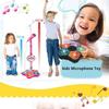 Kids Toys Karaoke Microphone with Stand Singing Song musical instruments Toys with Light Educational development games Children