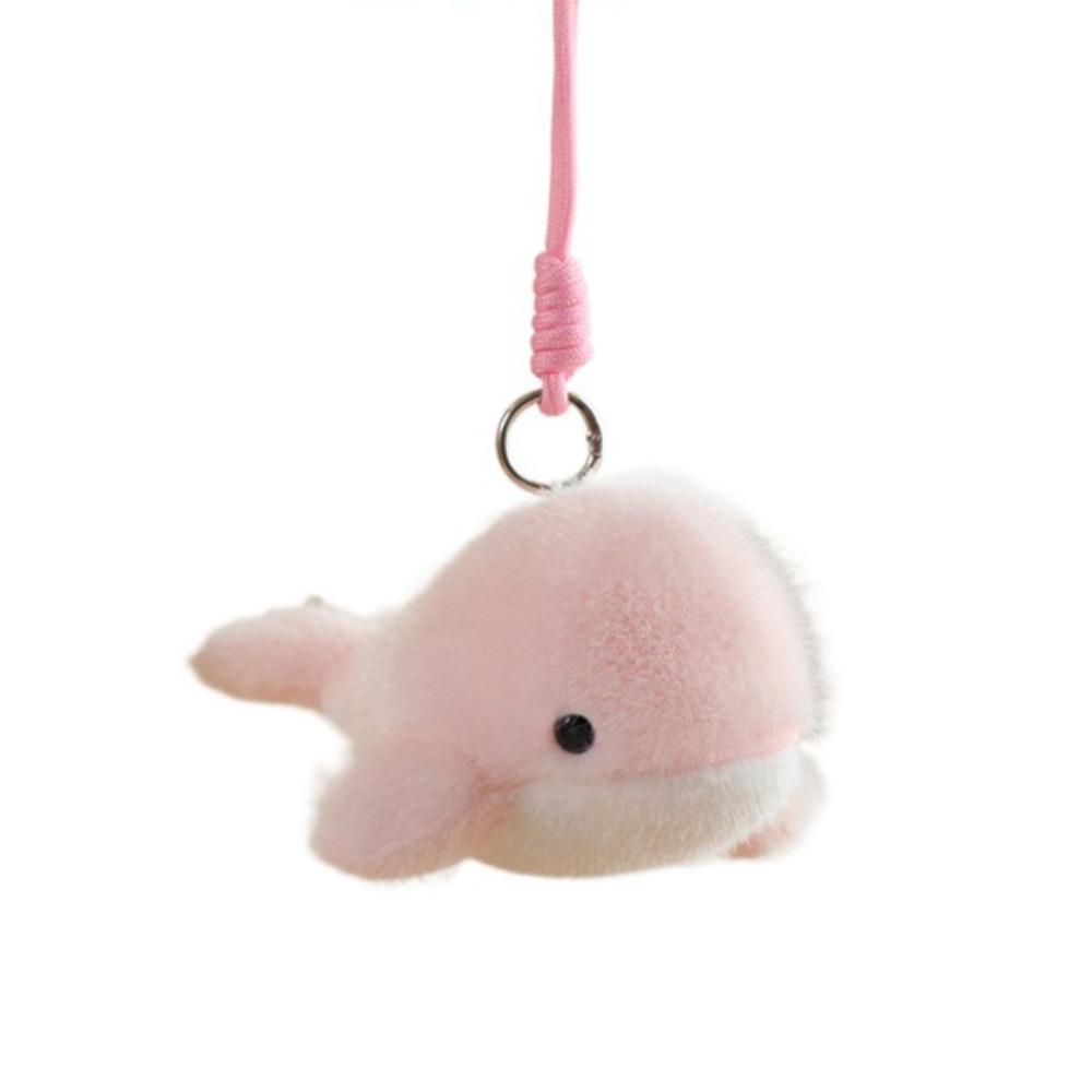 Ocean Animal Dolphin Plush Doll Keychain Plush Doll Key Rings  Kids Birthday Christmas