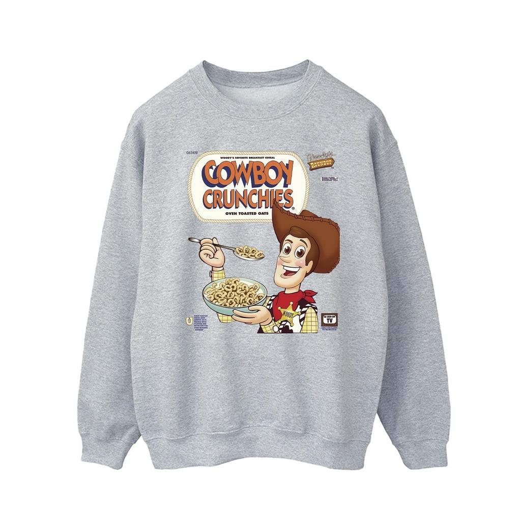 Disney Mens Toy Story Woody Cowboy Crunchies Sweatshirt