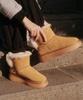 Salt And Chocolate Sac Fur Ribbon Sheepskin Boots 412446016 (4Cm)