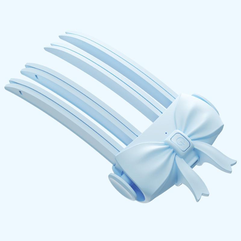 Wireless Heated Volumizer Hair Clip 2-Temp Settings Volumizing Root Lift Clip High Crown Fluffy Hair Clips Travel Bangs Lifter